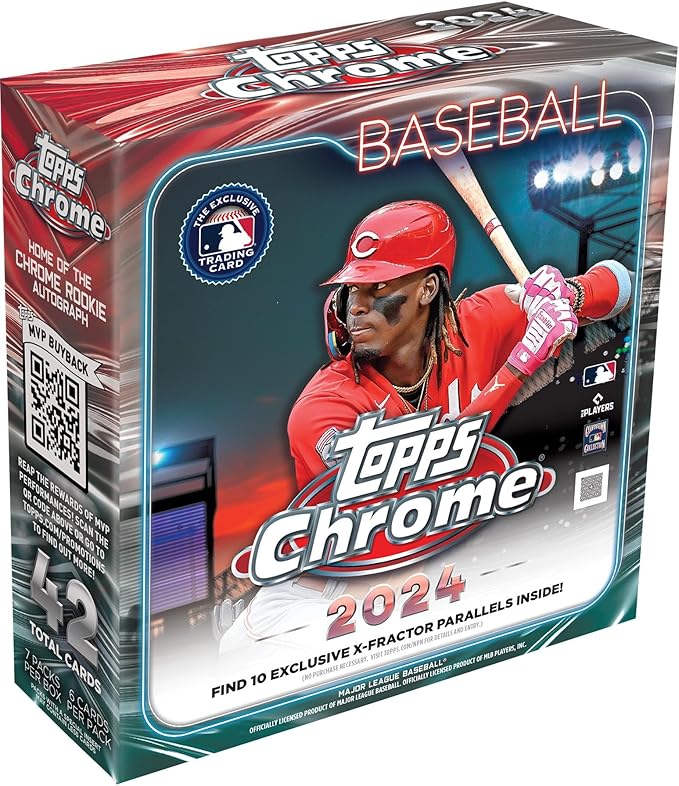 2024 Topps Chrome Baseball Factory Sealed Monster Box